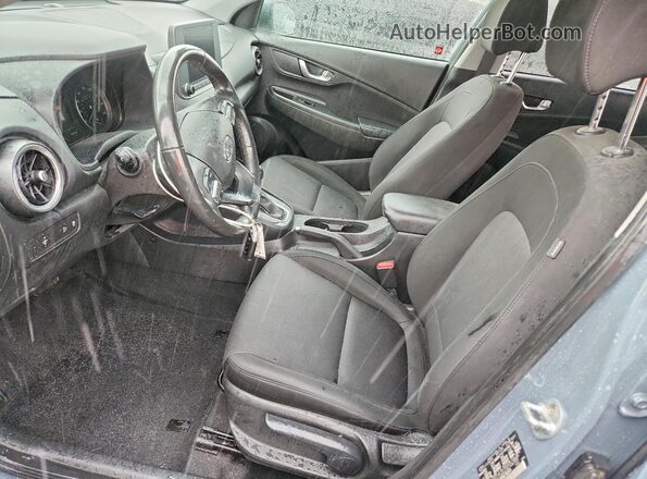 KM8K32AB0NU762610 2022 HYUNDAI KONA Turquoise Սալոնի դիմացի տեսք