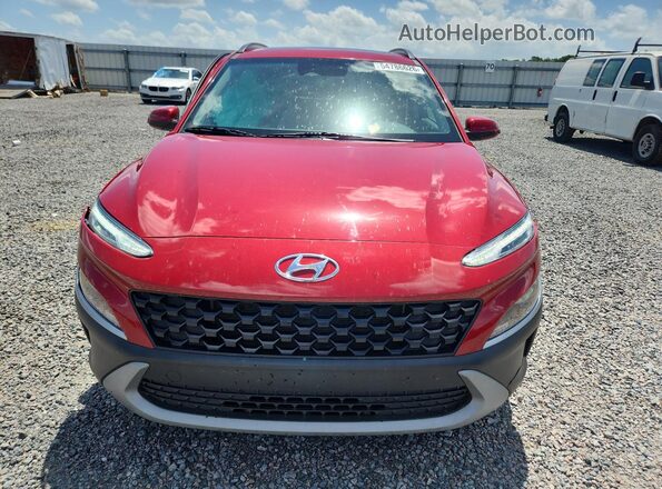 KM8K32AB0NU870547 2022 HYUNDAI KONA Красный Вид спереди