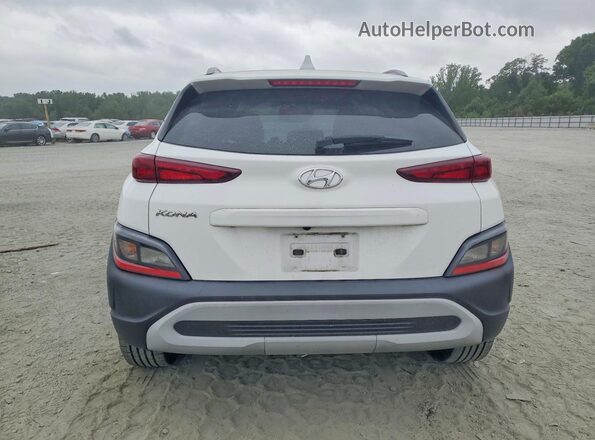KM8K32AB1NU837217 2022 HYUNDAI KONA White უკანა ხედი