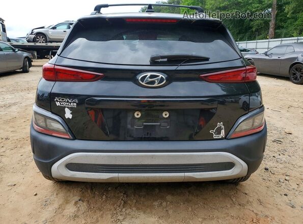 KM8K32AB1NU913714 2022 HYUNDAI KONA Черный Вид сзади