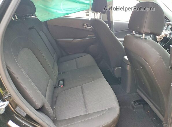 KM8K32AB1NU913714 2022 HYUNDAI KONA Черный Вид задней части салона
