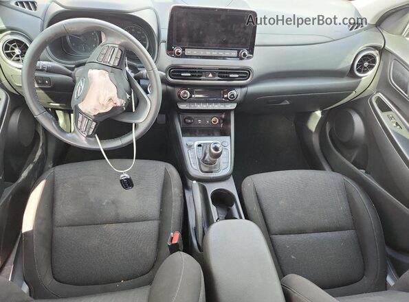 KM8K32AB1PU962091 2023 HYUNDAI KONA Gray Vista del salpicadero