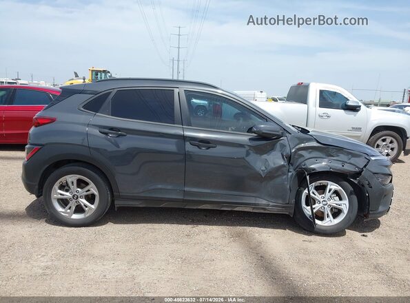 KM8K32AB6PU996172 2023 HYUNDAI KONA Gray უკანა სალონის ხედი