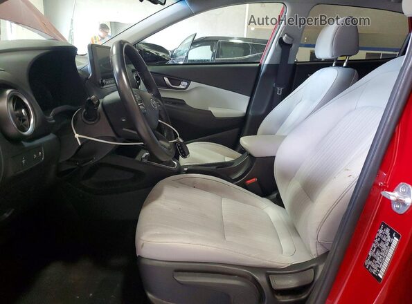 KM8K32AB7NU848335 2022 HYUNDAI KONA Red Vista interior delantera