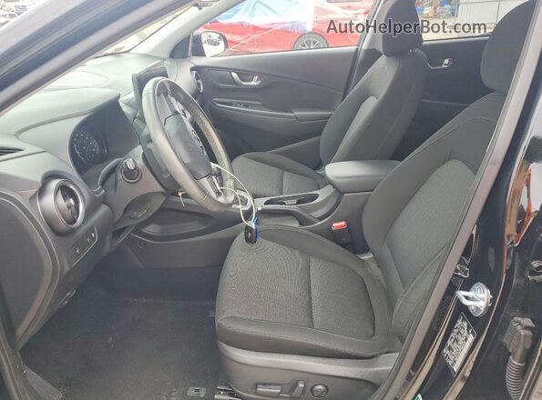 KM8K32AB7PU060030 2023 HYUNDAI KONA Black Front interior view