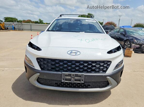 KM8K32AB9NU769104 2022 HYUNDAI KONA Белый Вид спереди