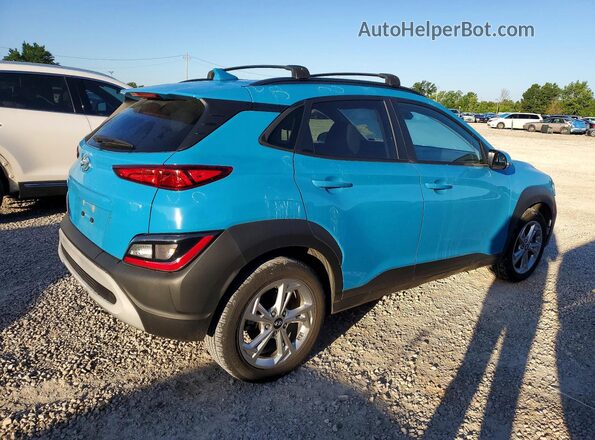 KM8K32AB9NU769183 2022 HYUNDAI KONA Blue Հետևի աջ