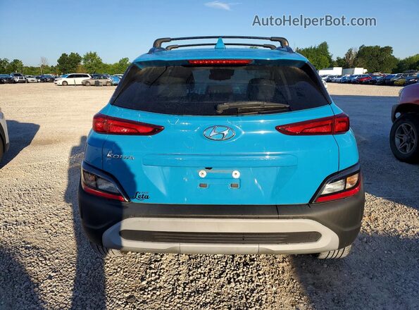KM8K32AB9NU769183 2022 HYUNDAI KONA Blue Հետևի տեսք