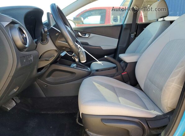 KM8K32AB9NU769183 2022 HYUNDAI KONA Blue Սալոնի դիմացի տեսք
