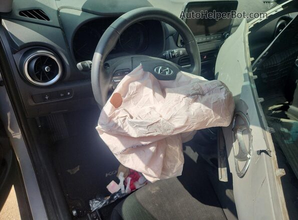 KM8K32AB9PU017678 2023 HYUNDAI KONA Gray Widok deski rozdzielczej