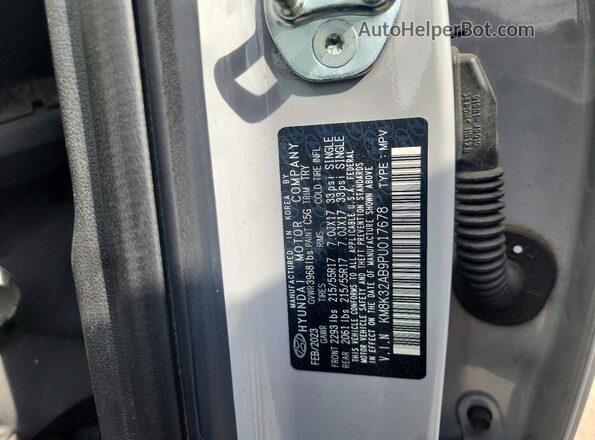 KM8K32AB9PU017678 2023 HYUNDAI KONA Gray Widok komory silnika