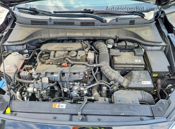 KM8K33A39PU992003 2023 HYUNDAI KONA Black Widok wnętrza z tyłu
