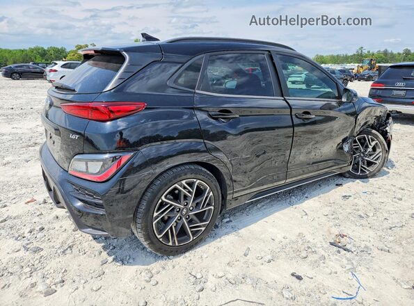 KM8K33A39PU992003 2023 HYUNDAI KONA Black Tył prawy