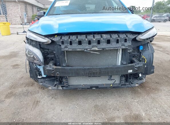 KM8K33A3XNU837280 2022 HYUNDAI KONA Blue წინა ხედი