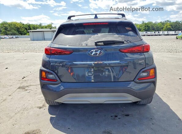 KM8K33A50KU201982 2019 HYUNDAI KONA Gray Rear view