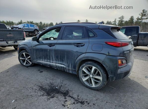 KM8K33A52LU434134 2020 HYUNDAI KONA Gray Հետևի ձախ