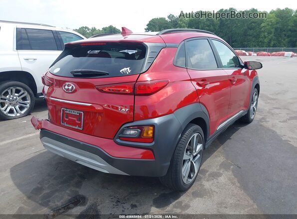 KM8K33A52LU543497 2020 HYUNDAI KONA Maroon Rear right