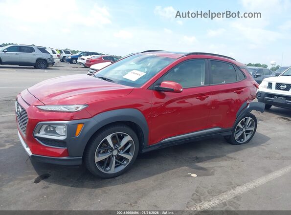 KM8K33A52LU543497 2020 HYUNDAI KONA Maroon 360 interior view