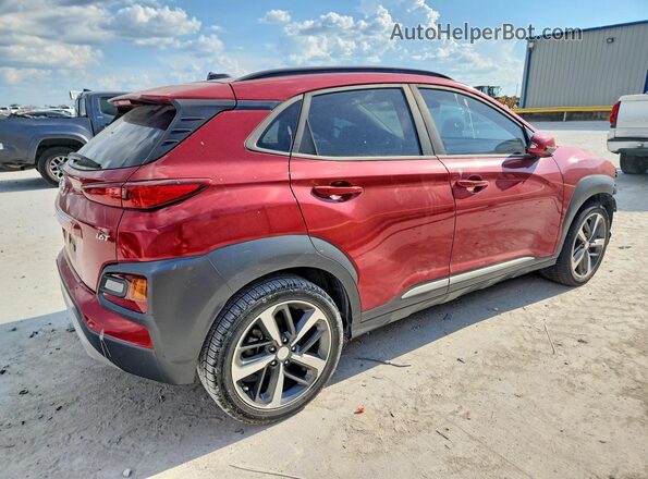 KM8K33A53JU080797 2018 HYUNDAI KONA Red Հետևի աջ