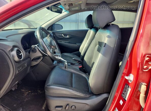 KM8K33A53JU080797 2018 HYUNDAI KONA Red Սալոնի դիմացի տեսք