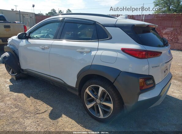 KM8K33A54MU654750 2021 HYUNDAI KONA White Задня ліва чверть