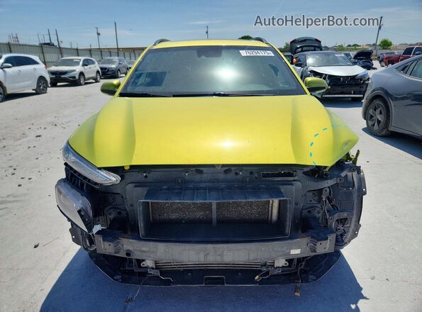 KM8K33A55KU389723 2019 HYUNDAI KONA Green Вид спереду