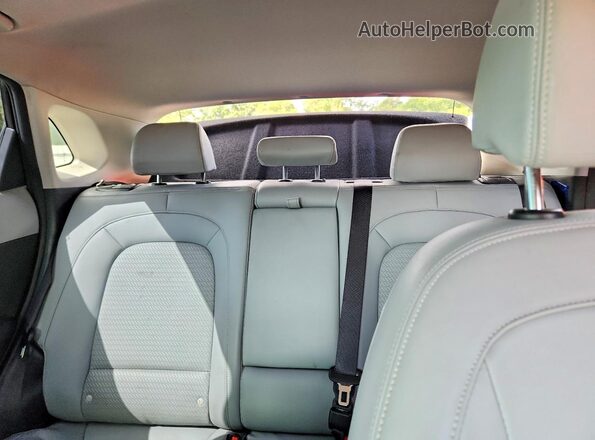 KM8K33A55MU618209 2021 HYUNDAI KONA Black Вид задніх сидінь