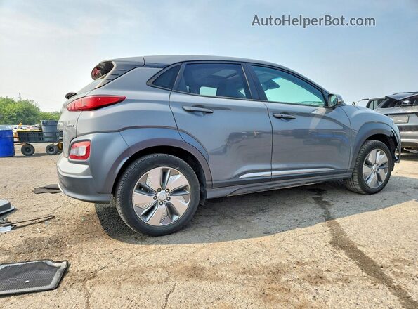 KM8K33AG1MU123667 2021 HYUNDAI KONA Gray Հետևի աջ