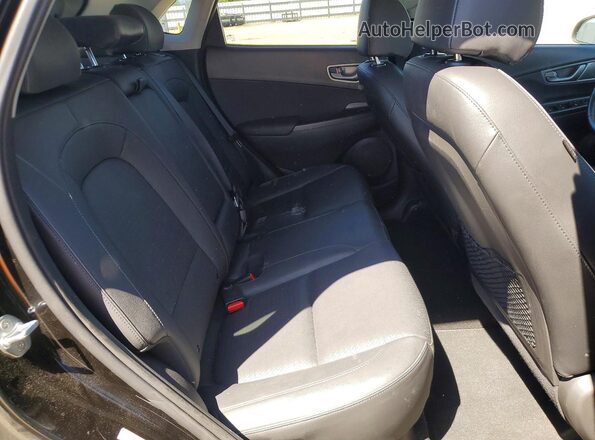 KM8K33AG2LU058262 2020 HYUNDAI KONA Black Հետևի նստատեղերի տեսք