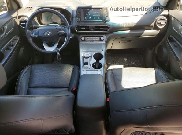 KM8K33AG2LU058262 2020 HYUNDAI KONA Black Առջևի վահանակի տեսք