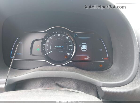 KM8K33AG2LU071092 2020 HYUNDAI KONA ELECTRIC Gray Հետևի նստատեղերի տեսք