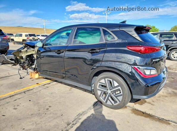 KM8K33AG2NU156078 2022 HYUNDAI KONA Black Задня ліва чверть