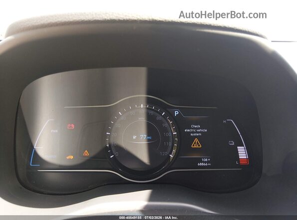 KM8K33AG3MU127333 2021 HYUNDAI KONA ELECTRIC Gray Հետևի նստատեղերի տեսք