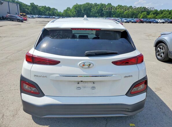 KM8K33AG3MU130877 2021 HYUNDAI KONA White Vista trasera