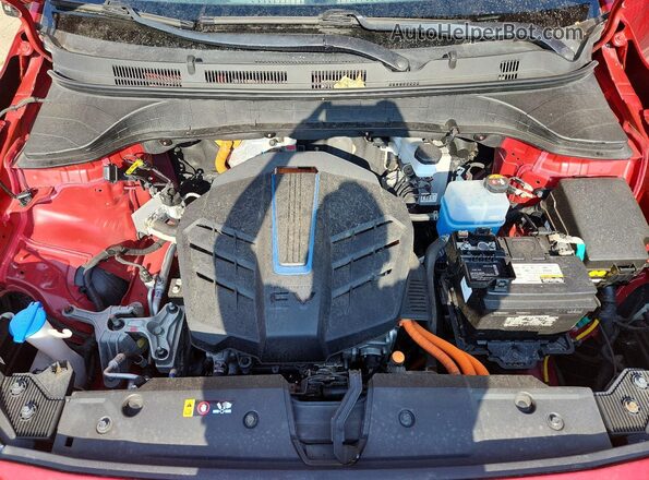 KM8K33AG5PU189854 2023 HYUNDAI KONA Red Սալոնի հետևի տեսք