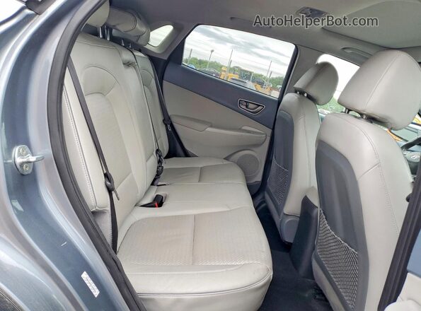 KM8K33AG6LU090356 2020 HYUNDAI KONA Blue Սալոնի հետևի տեսք