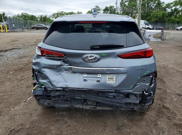KM8K33AG6LU090356 2020 HYUNDAI KONA Blue Հետևի տեսք