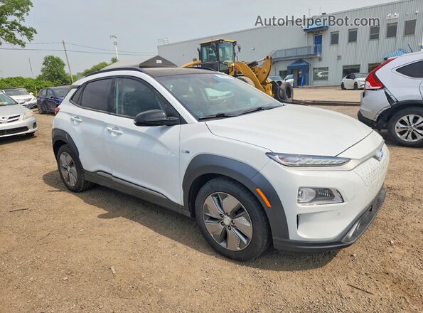 KM8K33AGXLU071731 2020 HYUNDAI KONA White Передня права чверть
