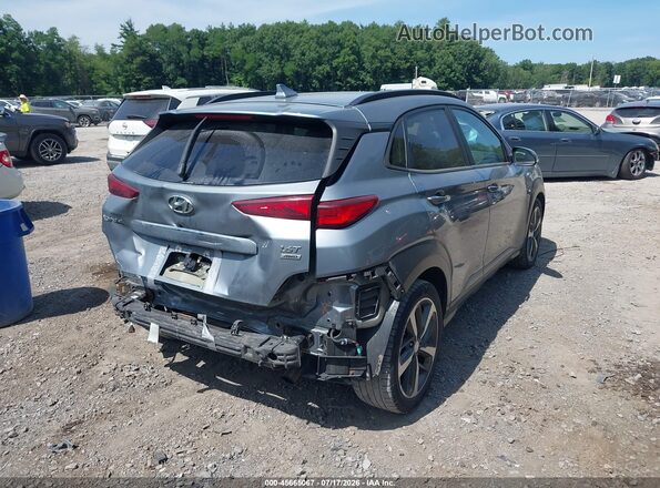 KM8K3CA50LU445066 2020 HYUNDAI KONA Blue Հետևի աջ