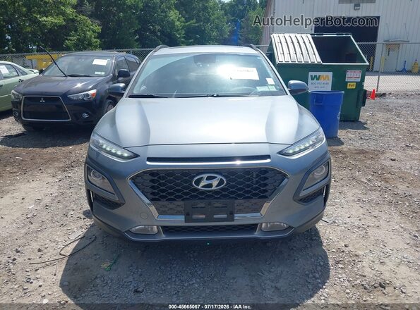 KM8K3CA50LU445066 2020 HYUNDAI KONA Blue Սարքավորումների վահանակի տեսք