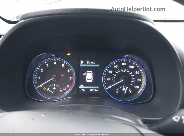 KM8K3CA51LU488721 2020 HYUNDAI KONA Gray უკანა სავარძლების ხედი