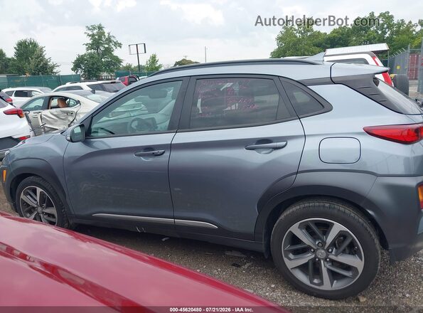 KM8K3CA51MU659243 2021 HYUNDAI KONA Gray 
