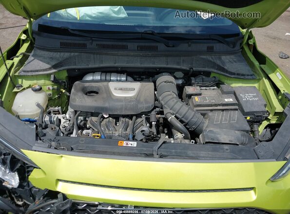 KM8K3CA55LU563999 2020 HYUNDAI KONA Зеленый Вид сзади