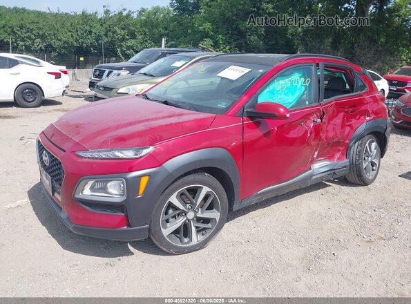 KM8K3CA56LU508770 2020 HYUNDAI KONA Red Przód lewy