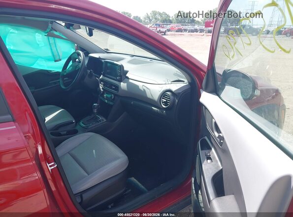 KM8K3CA56LU508770 2020 HYUNDAI KONA Red Widok wnętrza z przodu