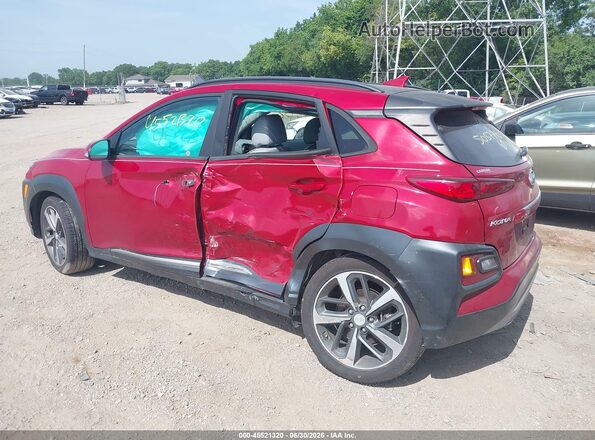 KM8K3CA56LU508770 2020 HYUNDAI KONA Red Tył lewy