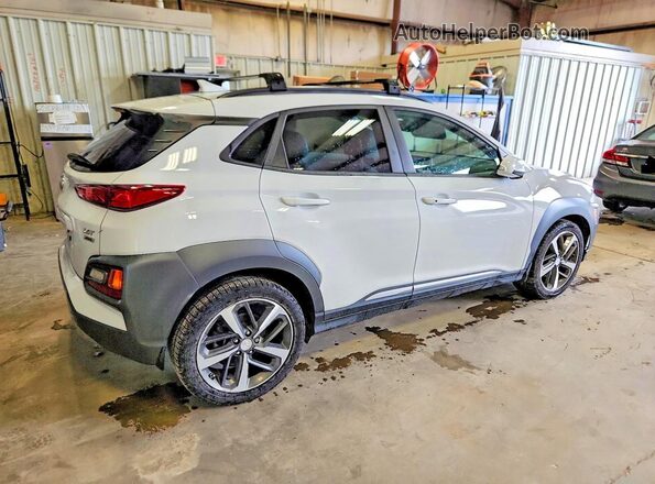 KM8K3CA57LU541874 2020 HYUNDAI KONA White Задня права чверть
