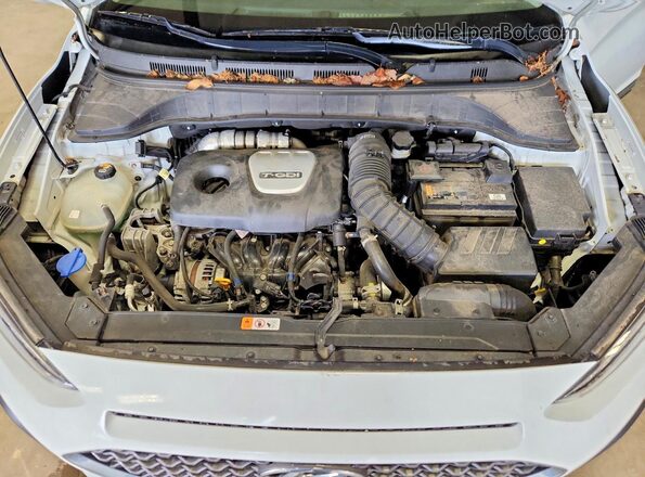 KM8K3CA57LU541874 2020 HYUNDAI KONA White Вид задньої частини салону