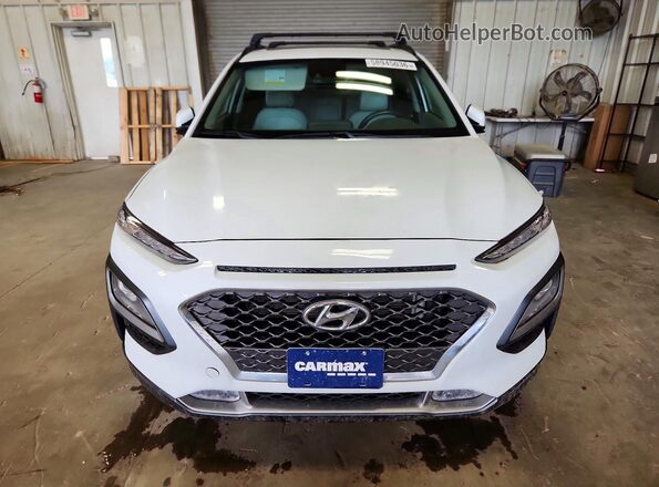 KM8K3CA57LU541874 2020 HYUNDAI KONA White Вид спереду