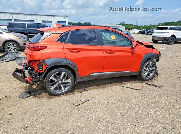 KM8K3CA59LU564623 2020 HYUNDAI KONA Orange Trasero derecho
